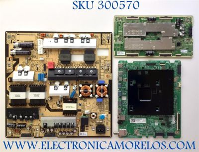 KIT DE TARJETAS PARA TV SAMSUNG / MAIN BN94-15333Q / BN41-02749A / BN97-16811W / LED DRIVER BN44-01040A / BN4401040A / L75S8NC_TDY / FUENTE BN44-01038A / L75S8NA_TDY / PANEL CY-TT075FMLV4H / MODELO / QN75Q8D / QN75Q8DTAFXZA / QN75Q8DTAFXZA FC02